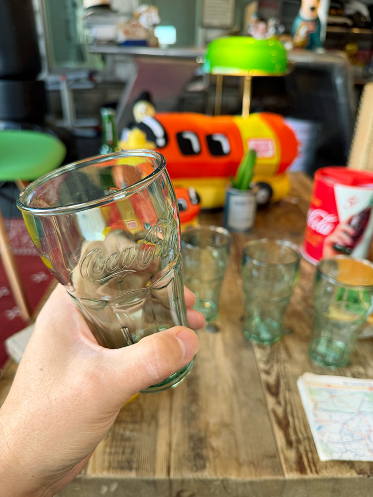 コカ・コーラ　コンツアーボトル　プラスチックカップ　（4個セット/グリーン） ■ アメリカン雑貨 アメリカ雑貨 | Coca Cola | 03