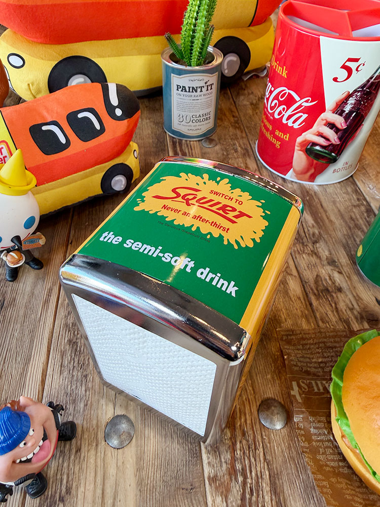 スクアート　ナプキンディスペンサー ■ アメリカ雑貨 アメリカン雑貨 |  | 01