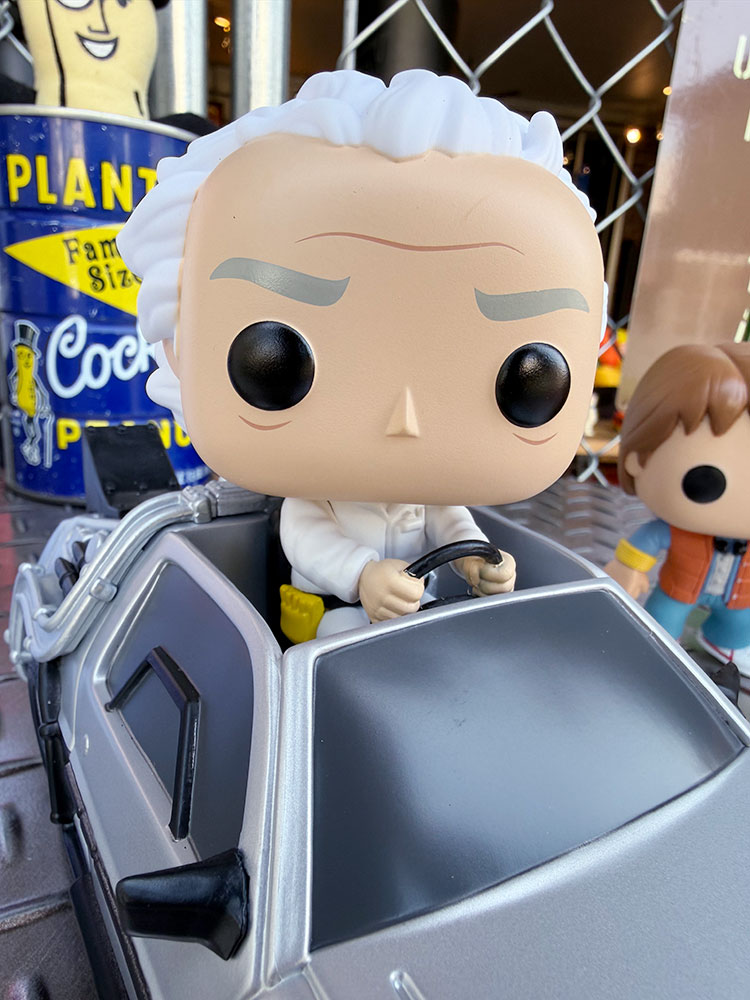ファンコポップ　映画　バック・トゥ・ザ・フューチャー　デロリアン with ドク　フィギュア　FUNKO POP! RIDES |  | 04