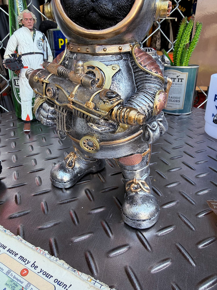 スチームパンク　スペースキャット　ポリレジン　オブジェ ■ アメリカン雑貨 アメリカ雑貨 |  | 02