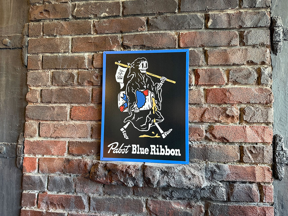 パブスト　グリムリーパー　ブリキ看板 ■ アメリカン雑貨 アメリカ雑貨 |  | 01