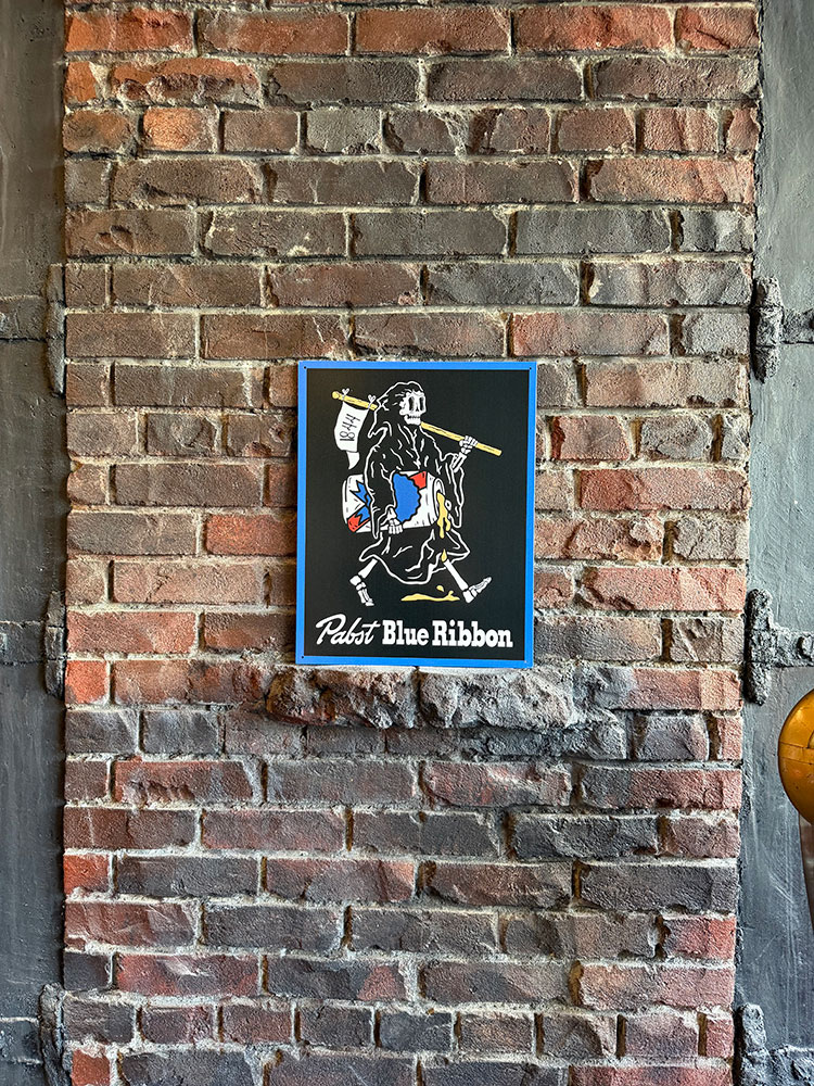 パブスト　グリムリーパー　ブリキ看板 ■ アメリカン雑貨 アメリカ雑貨 |  | 02