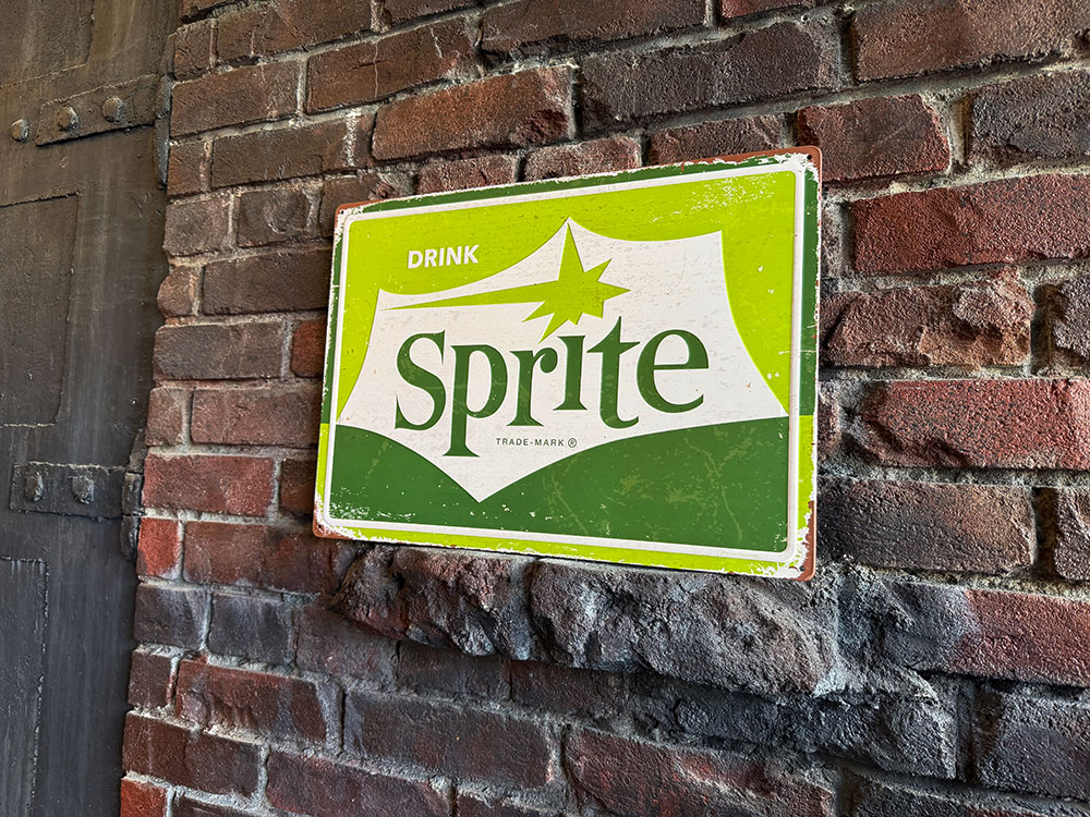 スプライト　ロゴ　エンボス　ティンサイン　ブリキ看板 ■ アメリカン雑貨 アメリカ雑貨 |  | 04