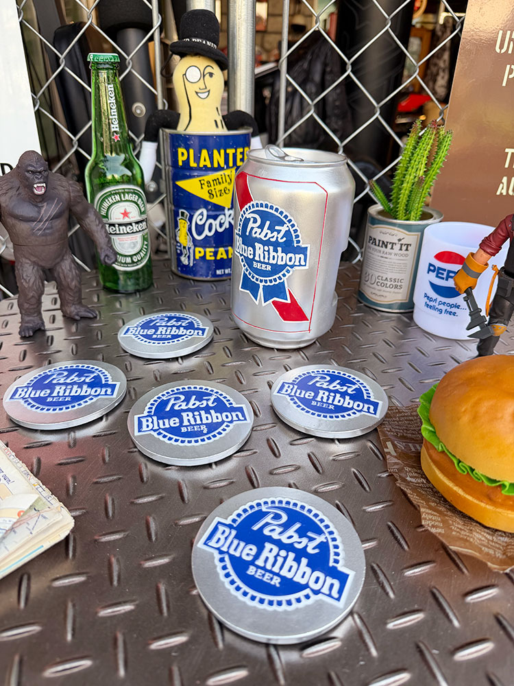 パブスト　ビール缶型　コースターセット | 