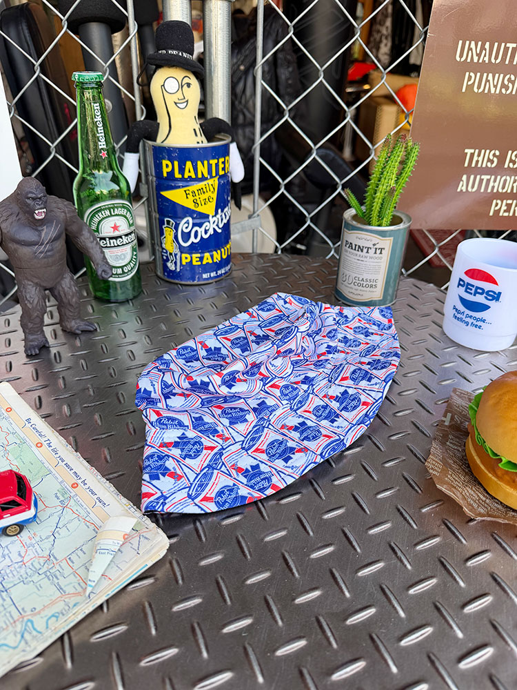 パブスト　ブルーリボン　総柄　バケットハット　帽子 |  | 04