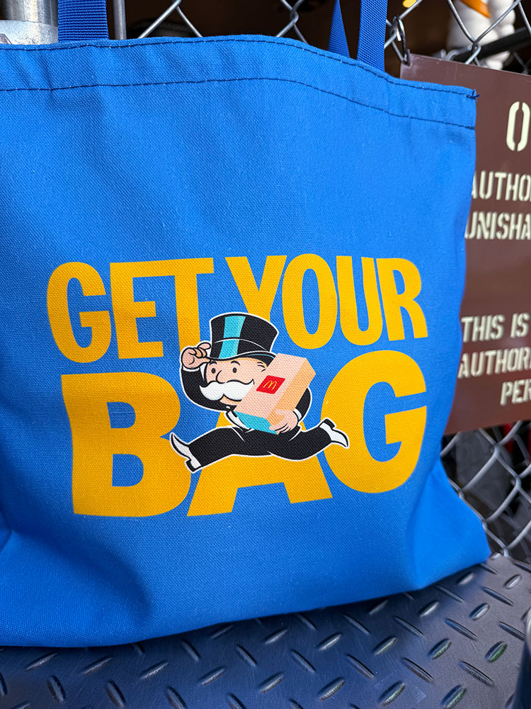 マクドナルド×モノポリー　トートバッグ ■ アメリカン雑貨 アメリカ雑貨  爆買 |  | 01