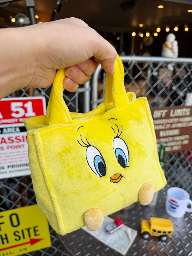トゥイーティー　ぬいぐるみ　ミニトート ■ アメリカン雑貨 アメリカ雑貨 | 
