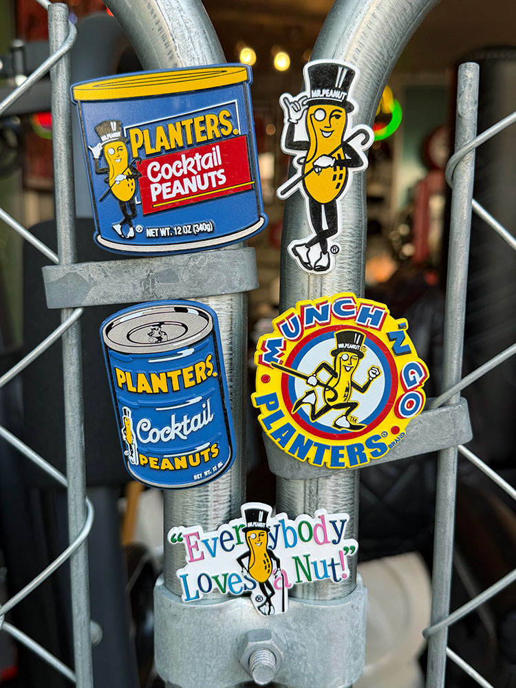 プランターズ　ミスターピーナッツ　オフィシャル　マグネット　（全5種類セット） ■ アメリカン雑貨 アメリカ雑貨  爆買 | 