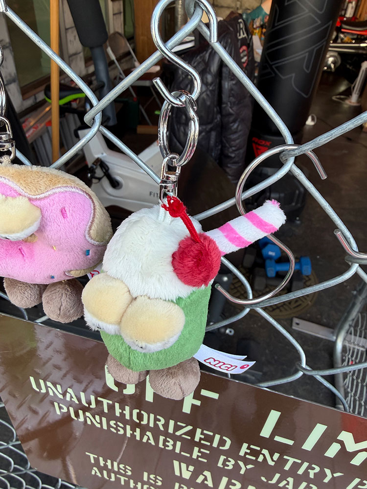 NICI ニキ ファーストフードキャラクター ぬいぐるみ キーホルダー