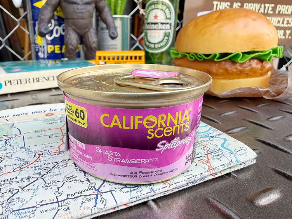 カリフォルニアセンツ　スピルプルーフオーガニック　車用芳香剤　（シャスタ ストロベリー）　MADE IN U.S.A. | 
