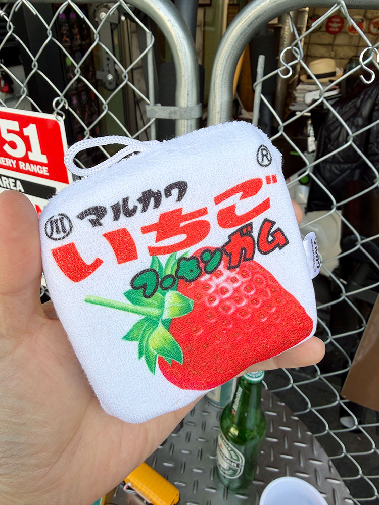 マルカワ　イチゴ　フーセンガム　ボディスポンジ ■ アメリカン雑貨 アメリカ雑貨  爆買 | 