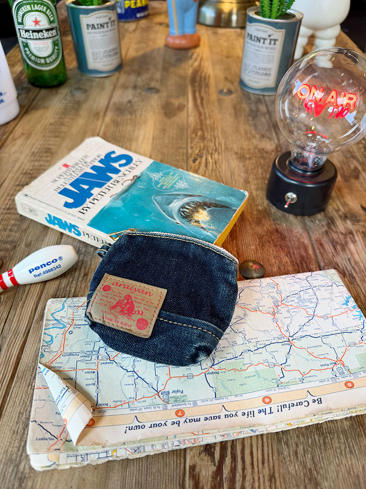 アライヤン　デニム　コインポーチ　岡山産デニム　MADE IN JAPAN ■ アメリカン雑貨 アメリカ雑貨 |  | 04