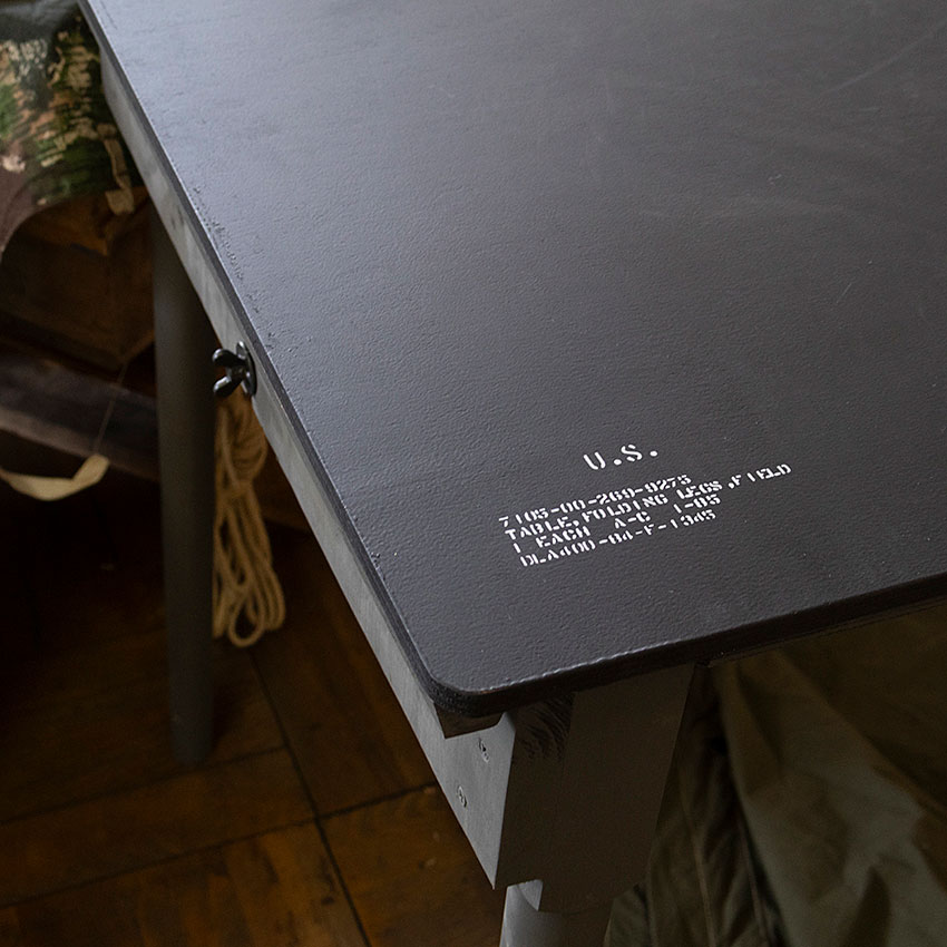 USタイプ フォールディングテーブル　全国送料無料（沖縄・離島除く）　ミリタリーテイスト　秘密基地系ファニチャー　FML 爆買 |  | 01