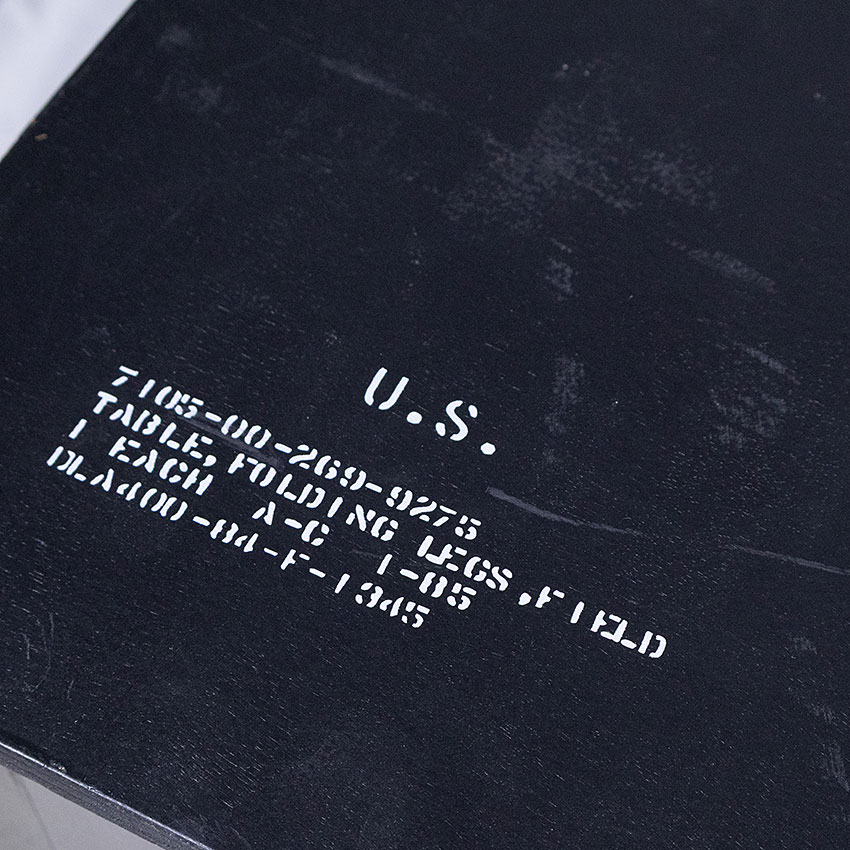 USタイプ フォールディングテーブル　全国送料無料（沖縄・離島除く）　ミリタリーテイスト　秘密基地系ファニチャー　FML 爆買 |  | 06