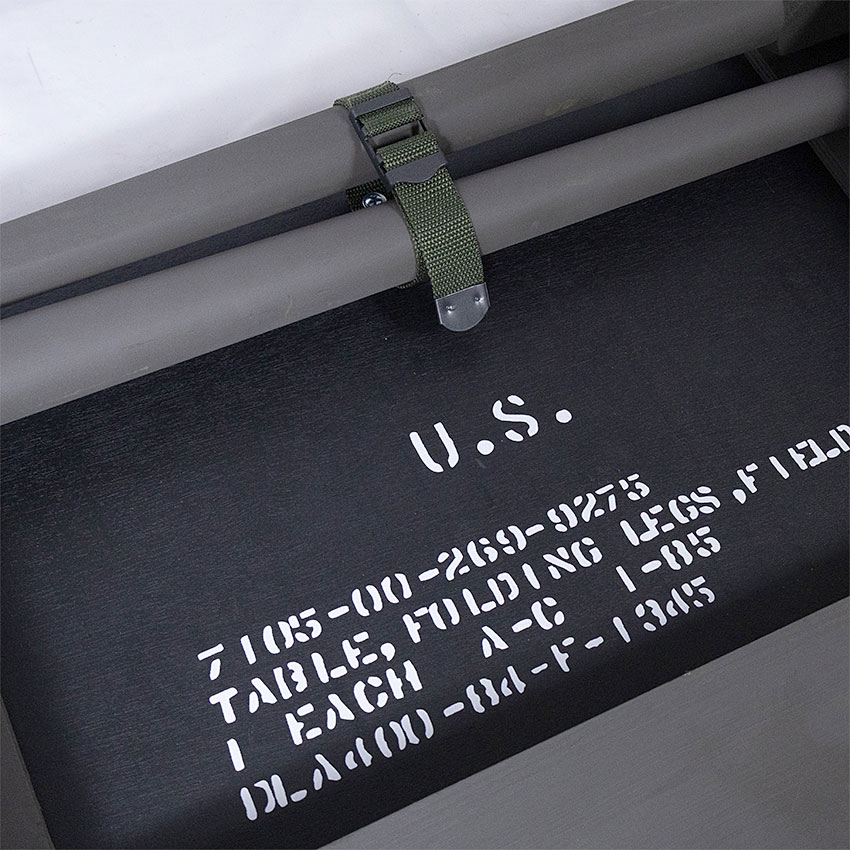 USタイプ フォールディングテーブル　全国送料無料（沖縄・離島除く）　ミリタリーテイスト　秘密基地系ファニチャー　FML 爆買 |  | 10