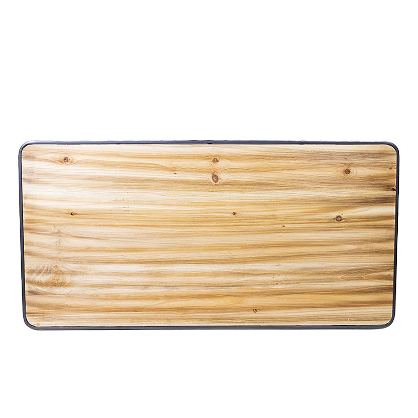 ミリタリーテイスト　ウッド＆アイアン　テーブル　グレー　全国送料無料（沖縄・離島除く）　秘密基地系ファニチャー　FML 爆買 |  | 05