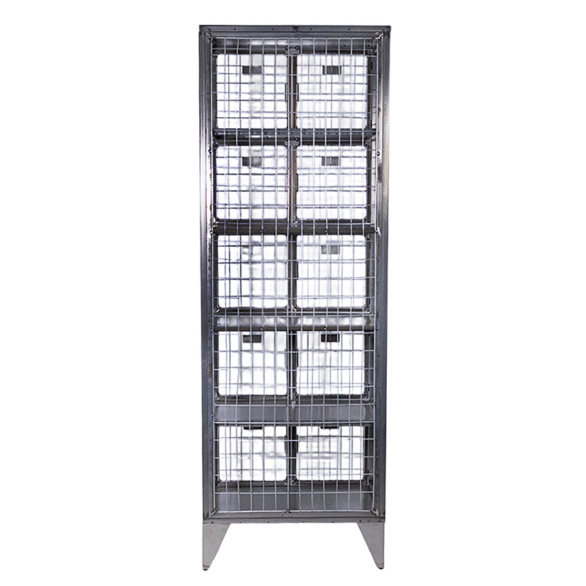 ミリタリーテイスト　メッシュロッカー　5段タイプ　全国送料無料（沖縄・離島除く）　秘密基地系ファニチャー　FML 爆買 |  | 18