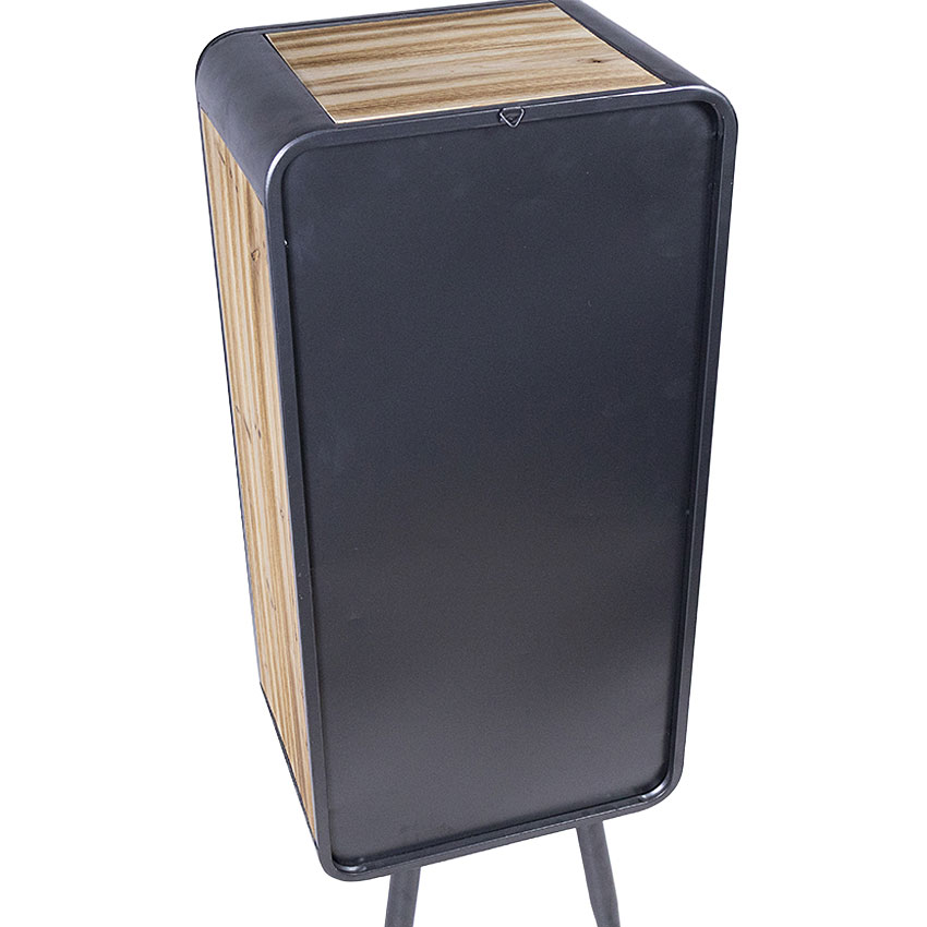 ミリタリーテイスト　ウッド＆アイアン　メッシュキャビネットM 　（2段タ）　送料無料（沖縄・離島除く）　秘密基地系ファニチャー　FML |  | 08