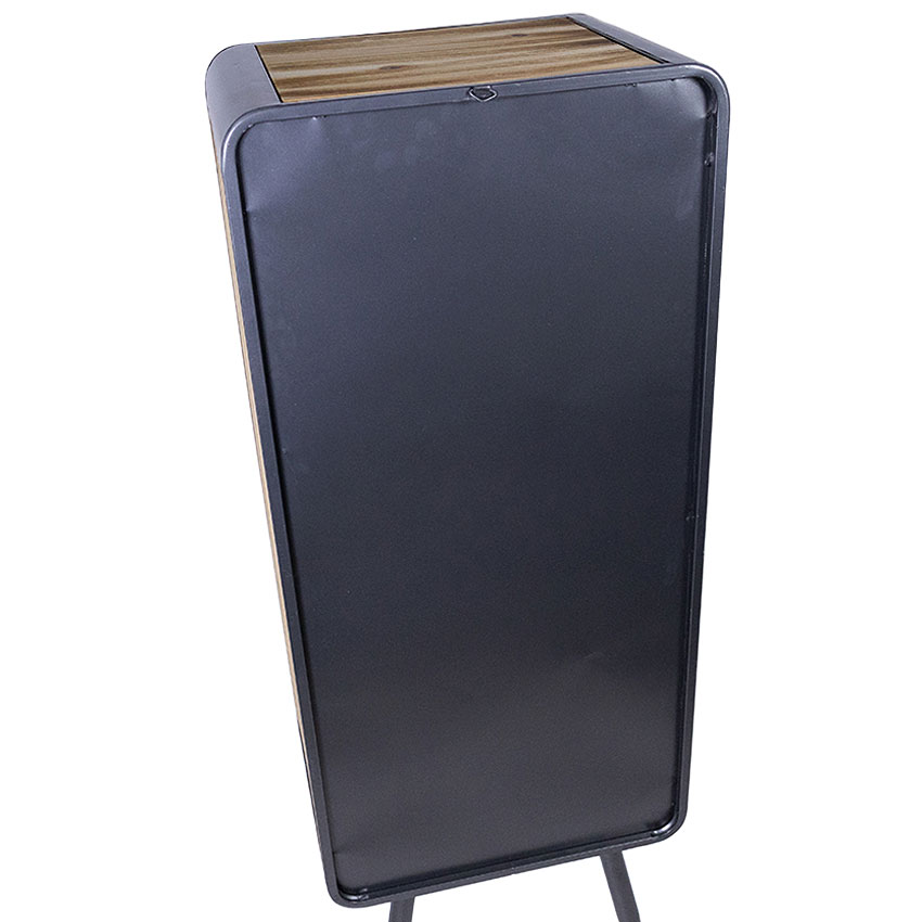 ミリタリーテイスト　ウッド＆アイアン　ウッドドア　キャビネットL 　（3段）　送料無料（沖縄・離島除く）　秘密基地系ファニチャー　FML |  | 06