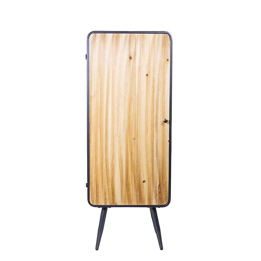 ミリタリーテイスト　ウッド＆アイアン　ウッドドア　キャビネットL 　（3段）　送料無料（沖縄・離島除く）　秘密基地系ファニチャー　FML |  | 09