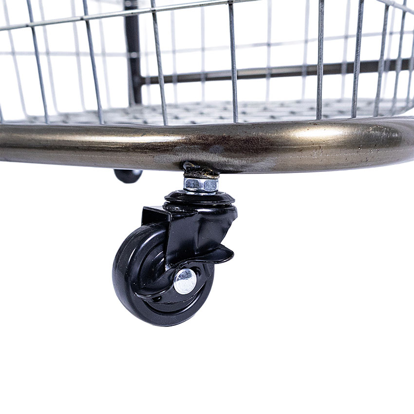 ミリタリーテイスト　3段ワイヤーラック　キャスター台付き　全国送料無料（沖縄・離島除く）　秘密基地系ファニチャー　FML 爆買 |  | 10