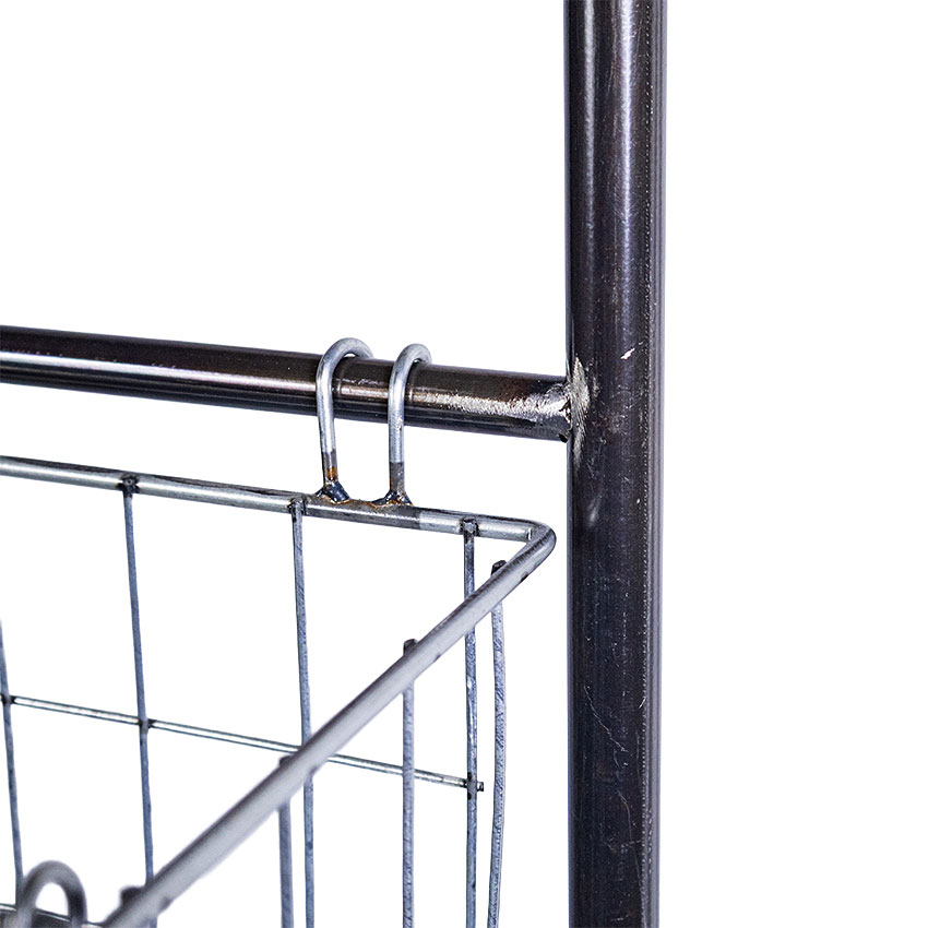 ミリタリーテイスト　3段ワイヤーラック　キャスター台付き　全国送料無料（沖縄・離島除く）　秘密基地系ファニチャー　FML 爆買 |  | 12