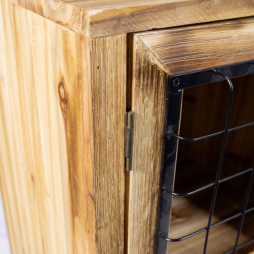 ミリタリーテイスト　ウッドキャビネットM　スリム　（2段タイプ）　全国送料無料（沖縄・離島除く）　秘密基地系ファニチャー　FML 爆買 |  | 05