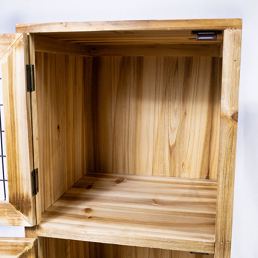 ミリタリーテイスト　ウッドキャビネットM　スリム　（2段タイプ）　全国送料無料（沖縄・離島除く）　秘密基地系ファニチャー　FML 爆買 |  | 07