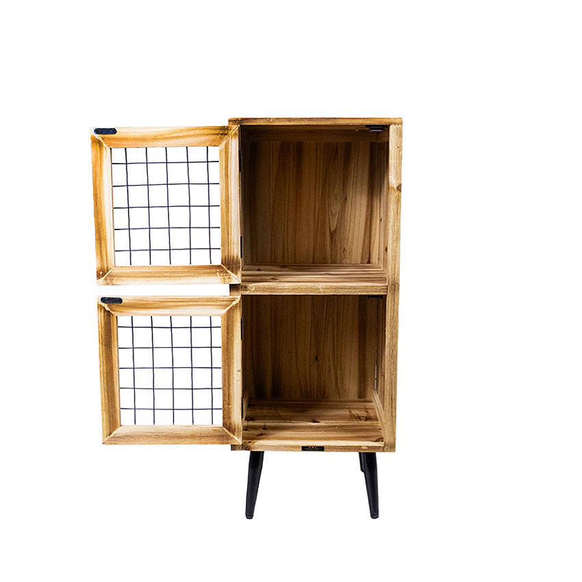 ミリタリーテイスト　ウッドキャビネットM　スリム　（2段タイプ）　全国送料無料（沖縄・離島除く）　秘密基地系ファニチャー　FML 爆買 |  | 12