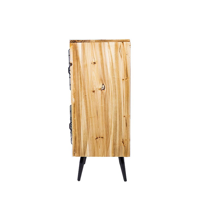 ミリタリーテイスト　ウッドキャビネットM　スリム　（2段タイプ）　全国送料無料（沖縄・離島除く）　秘密基地系ファニチャー　FML 爆買 |  | 14