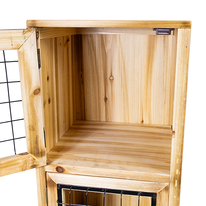 ミリタリーテイスト　ウッドキャビネットL　スリム　（3段タイプ）　全国送料無料（沖縄・離島除く）　秘密基地系ファニチャー　FML 爆買 |  | 05