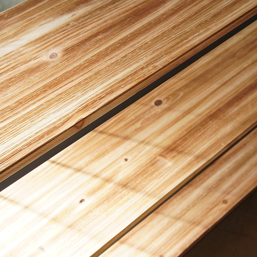 ミリタリーテイスト　ウッド＆アイアン　3段シェルフ　（横幅160cmワイドタイプ）　　秘密基地系ファニチャー　FML |  | 08