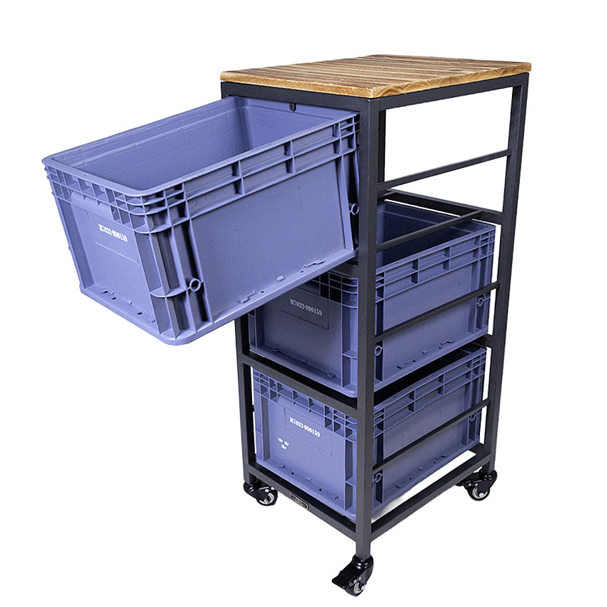 ミリタリーテイスト　アイアン＆プラスティック　キャビネット S　全国送料無料（沖縄・離島除く）　秘密基地系ファニチャー　FML |  | 02