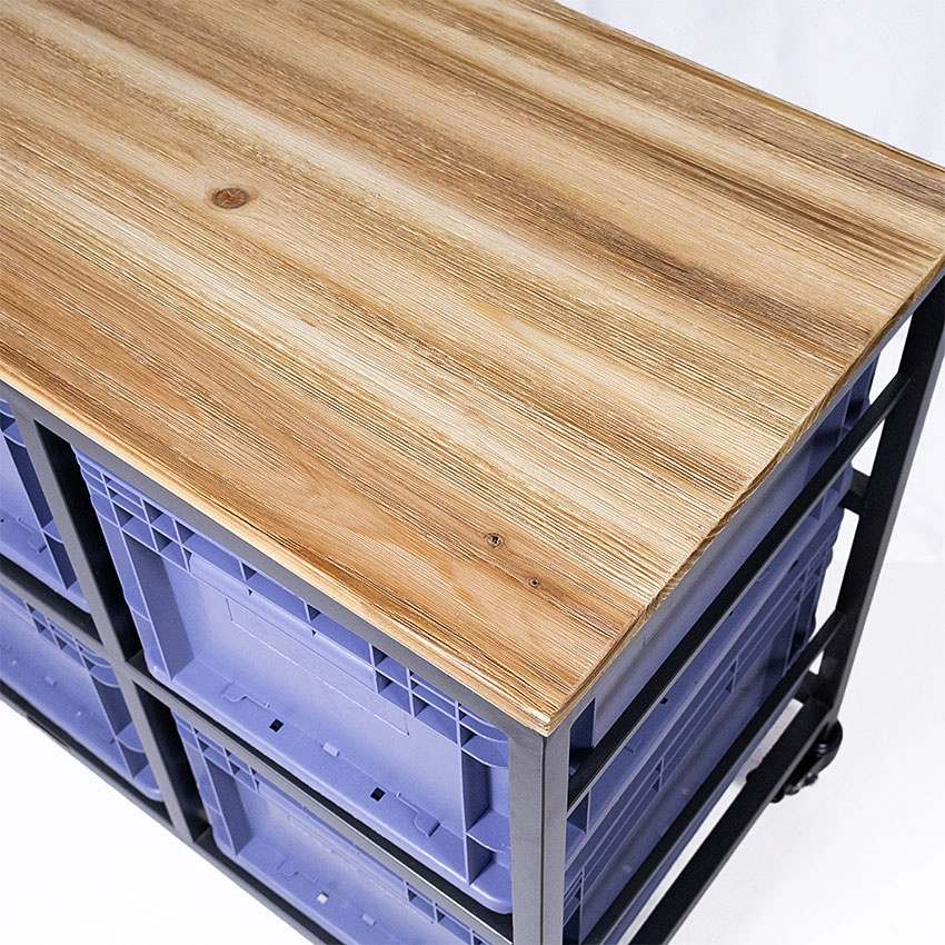 ミリタリーテイスト　アイアン＆プラスティック　キャビネット L　全国送料無料（沖縄・離島除く）　秘密基地系ファニチャー　FML |  | 06