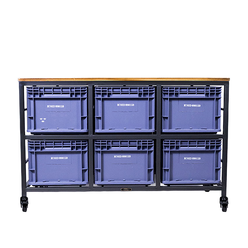 ミリタリーテイスト　アイアン＆プラスティック　キャビネット L　全国送料無料（沖縄・離島除く）　秘密基地系ファニチャー　FML |  | 14