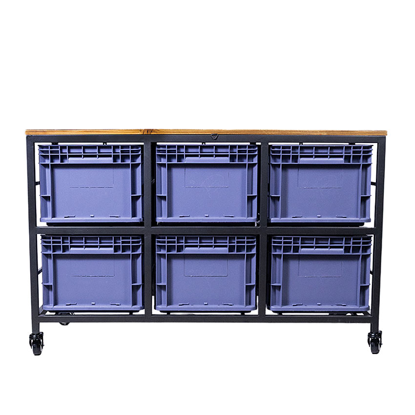 ミリタリーテイスト　アイアン＆プラスティック　キャビネット L　全国送料無料（沖縄・離島除く）　秘密基地系ファニチャー　FML |  | 16