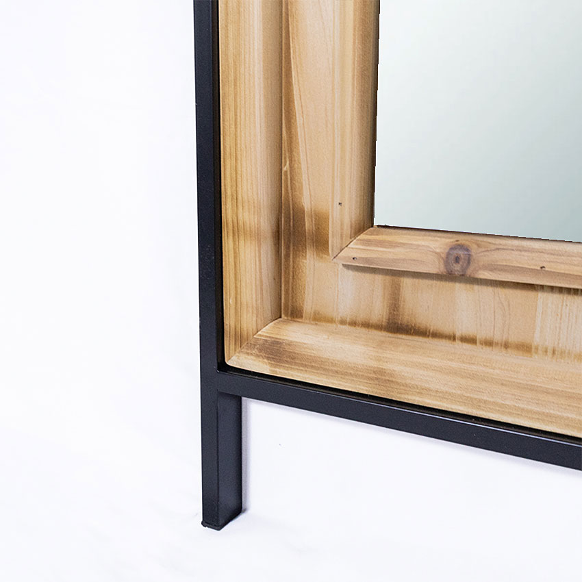 ミリタリーテイスト　スタンドミラー　全国送料無料（沖縄・離島除く）　姿見鏡　全身鏡　フロアミラー　秘密基地系ファニチャー　FML |  | 04