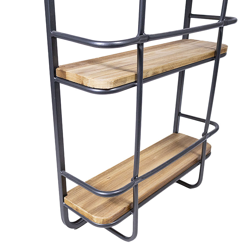 ミリタリーテイスト　ウォールシェルフ　（3段タイプ）　全国送料無料（沖縄・離島除く）　秘密基地系ファニチャー　FML ■ アメリカン雑貨 |  | 02