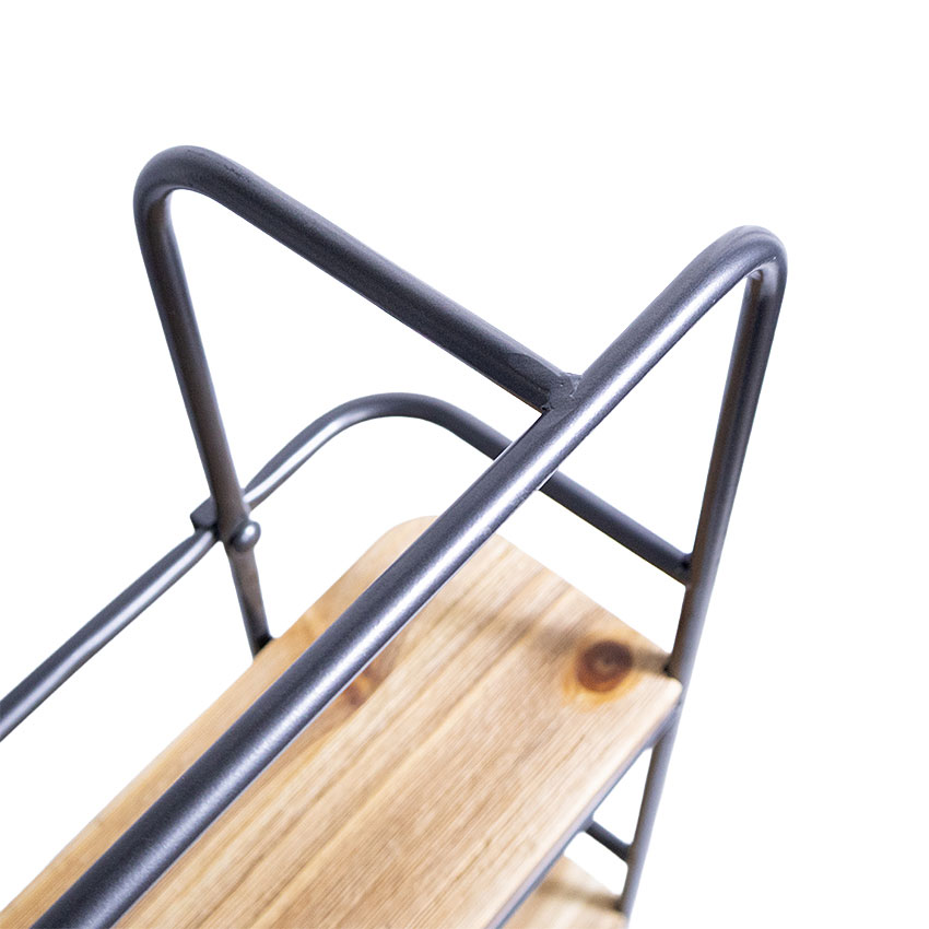 ミリタリーテイスト　ウォールシェルフ　（2段タイプ）　全国送料無料（沖縄・離島除く）　秘密基地系ファニチャー　FML ■ アメリカン雑貨 |  | 03