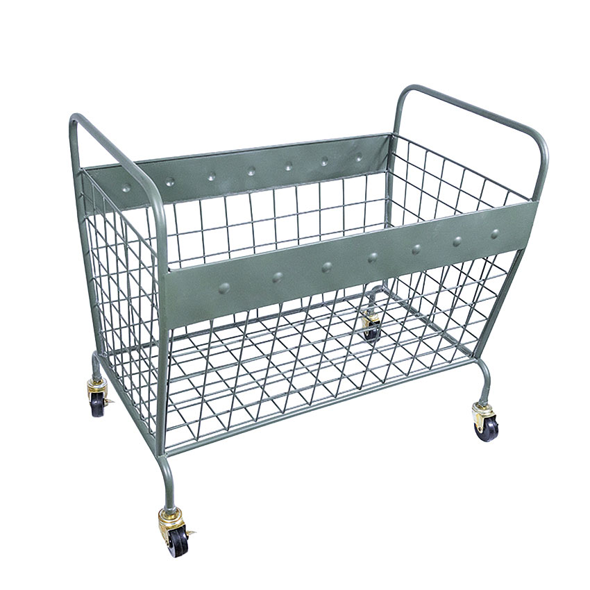 ミリタリーテイスト　メッシュカーゴ　（オリーブ）　全国送料無料（沖縄・離島除く）　秘密基地系ファニチャー　FML ■ アメリカン雑貨 |  | 02