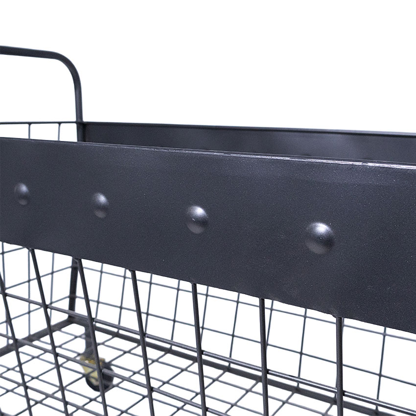 ミリタリーテイスト　メッシュカーゴ　（インダストリアルグレー）　全国送料無料（沖縄・離島除く）　秘密基地系ファニチャー　FML |  | 05