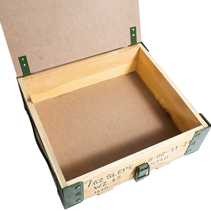 ミリタリーテイスト　ポーランドタイプ　アンモボックス　メタルフレーム　（4個セット）　全国送料無料（沖縄・離島除く）　秘密基地　FML |  | 14