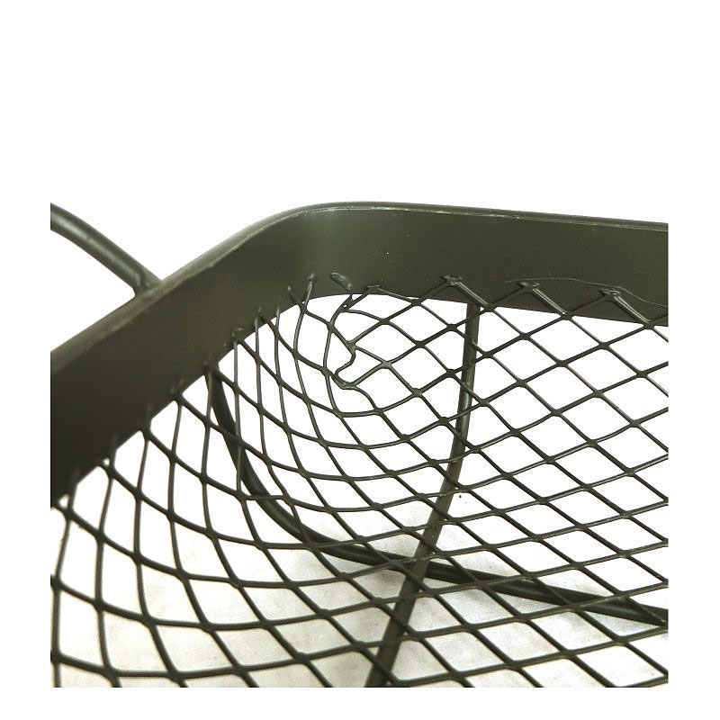 ミリタリーテイスト　メッシュバスケット　オリーブ L　秘密基地系ファニチャー　FML ■ アメリカン雑貨 アメリカ雑貨 |  | 03