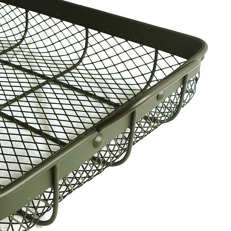 ミリタリーテイスト　メッシュバスケット　オリーブ L　秘密基地系ファニチャー　FML ■ アメリカン雑貨 アメリカ雑貨 |  | 04