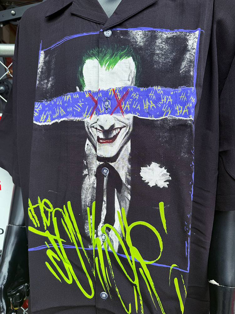 ジョーカー　マッドネス　アロハシャツ　（LLサイズ）　※Lサイズは元々展開なし　キャラジャン　DC　バットマン |  | 01