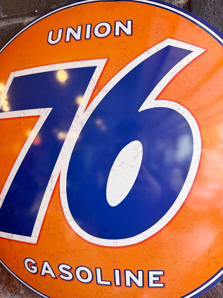 ユノカル76　ドームサイン　ブリキ看板 ■ アメリカン雑貨 アメリカ雑貨 |  | 01