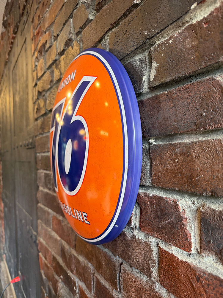 ユノカル76　ドームサイン　ブリキ看板 ■ アメリカン雑貨 アメリカ雑貨 |  | 03