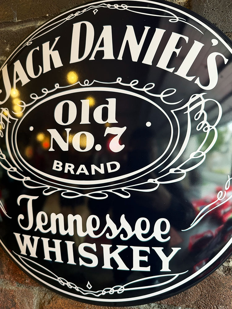 ジャックダニエル　ドームサイン　ブリキ看板 ■ アメリカン雑貨 アメリカ雑貨 |  | 01