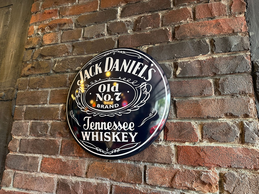 ジャックダニエル　ドームサイン　ブリキ看板 ■ アメリカン雑貨 アメリカ雑貨 |  | 04