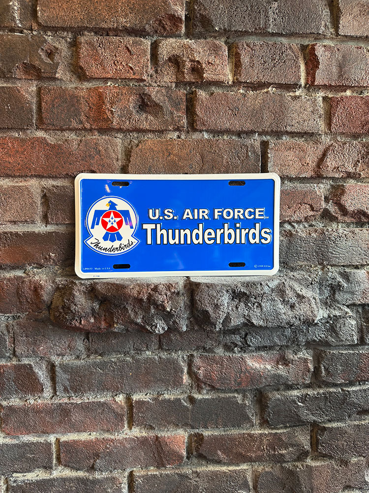 U.S.エアフォース　サンダーバーズ　ライセンスプレート　アメリカ空軍 ■ アメリカン雑貨 アメリカ雑貨 |  | 01
